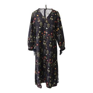Mother Of Pearl Josie Midi Dress in Floral Print Lyocell Twill